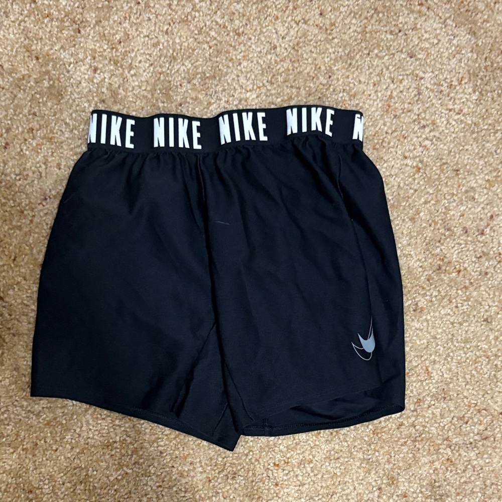 Nike girls Black Athletic Shorts